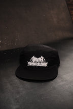 Black Omnia Metal Logo running hat